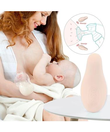FafeICY Lactation Massager - IPX7 USB Silicon Heating Vibration for Clogged Channels & Mastitis | Fast 1-Hour Charge - Buy Online on GoSupps.com