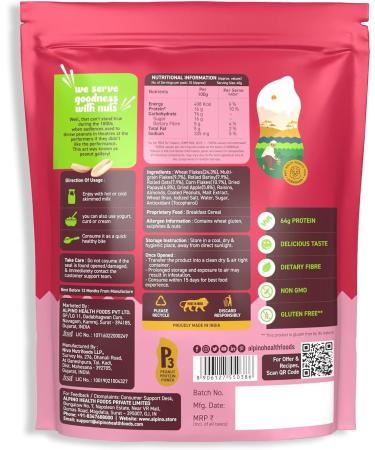 ALPI NO Breakfast Combo - Museli Fruit and Nut 400g & Chocolate Peanut Butter Smooth 1kg - Buy Online on GoSupps.com