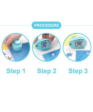 1/2 inch Circle Punch - Handmade Paper Punch - Candy Color - EVA Craft Lever Punch - Buy Online on GoSupps.com