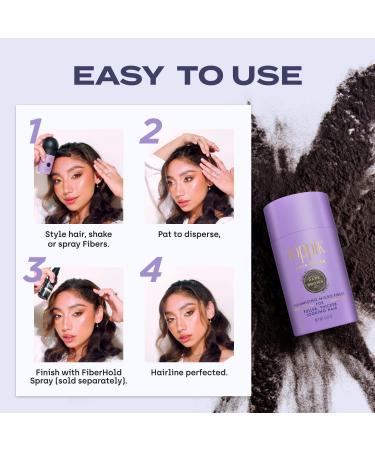 Keratin Hair Fiber Powder 12g - Medium Brown Hair Thickener for Women | Fills Gaps & Camouflages Roots for Fuller Hair - Buy Online on GoSupps.com