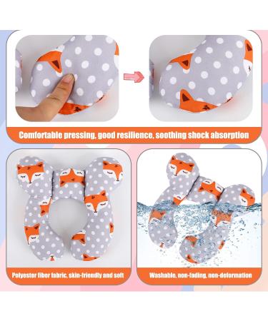 Baby Travel U-Shaped Neck Support Pillow for Pushchair & Car Seat - Buy Online on GoSupps.com