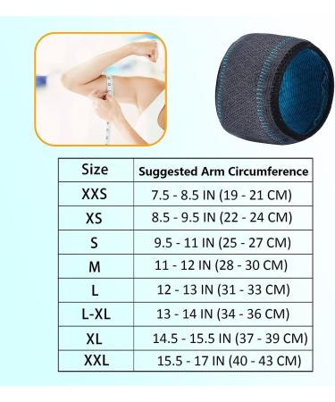 Diabetes Arm Band - Dia-Band Blood Glucose Sensor Support Armband | Upgraded Sensor Cover | Diabetic Gifts for Active Men and Women | Grey-blue Design - Buy Online on GoSupps.com