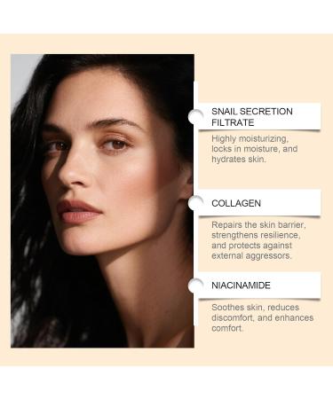 ARANYA Collagen Snail Face Cream with Niacinamide Moisturizing Anti-Aging Facial Cream 2.82 oz - Buy Online on GoSupps.com