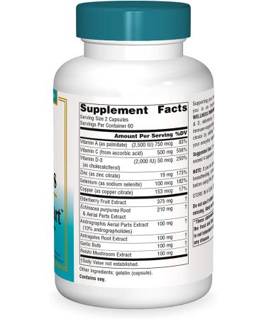 Source Naturals Wellness ImmuneSmart - 120 Capsules for Immune Support - Buy Online on GoSupps.com