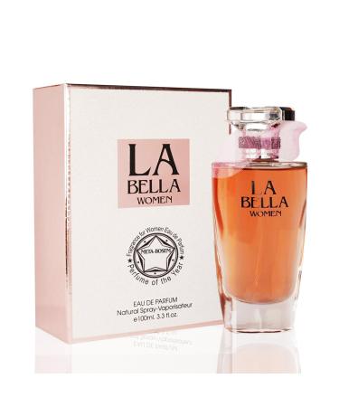 META-BOSEM La Bella Eau De Parfum Spray Perfume for Women - Floral Scent with Sensual Vanilla Classic Long Lasting Fragrance Great Holiday Gift 3.4 Fl Oz/100Ml
