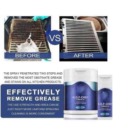 DENGWANG Mof Chef Cleaner Powder Mof Chef Cleaning Powder M.O.F Chef Kitchen Cleaner Powder Heavy Kitchen Duty Degreaser Mofchef Powder for Cleaning (1PC-500G) - Buy Online on GoSupps.com