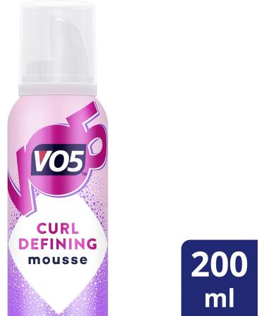 VO5 Curl Defining Mousse 200ml - Define and Enhance Your Curls - Buy Online on GoSupps.com