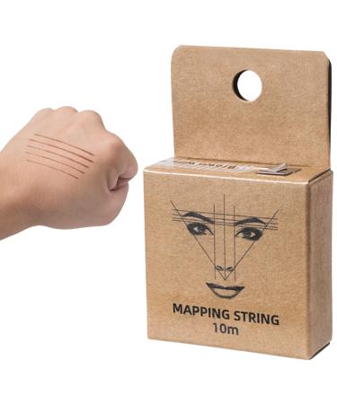 G n rique Eyebrow String Mapping Eyebrow String Mapping | Professional Eyebrow Thread - Eyebrow Marker Thread Auxiliary Drawing Wire for Eyebrow Ruler Mapping Wire