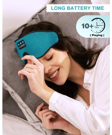 LC-dolida Bluetooth Deep Sleep Mask with 3D Headphones | 100% Blackout Eye Cover for Ultimate Comfort | Travel Bag Included | Men & Women Sleep Essentials - Buy Online on GoSupps.com