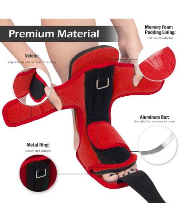 WXY Plantar Fasciitis Night Splint - 2023 Dorsal Brace for Men & Women | Effective Relief for Heel Pain Achilles Tendonitis & Foot Drop - Buy Online on GoSupps.com