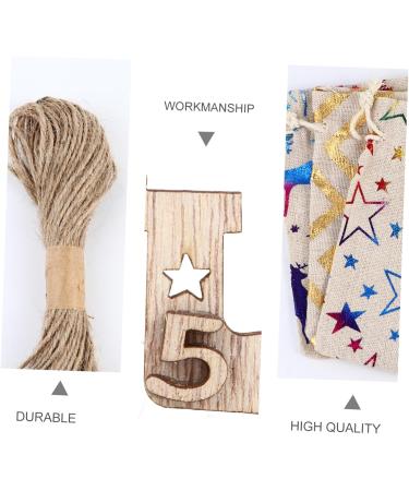 BCOATH 24pcs Candy Bag Refillable Advent Calendar Bags for Candy Christmas Sack Bag Candy Sacks Cloth - Buy Online on GoSupps.com