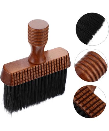 Angoily Hair Brush Barber Brush Barber Shaving Brush Neck Duster Hair Cleaning Brush Hair Cleaner Brush Hair Salon Brush Hair Cutting Brush Razor Brush Hair Comb Modeling Wood - Buy Online on GoSupps.com