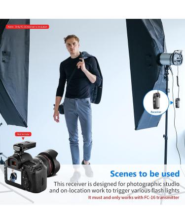 Neewer FC-16 Wireless Flash Receiver for Canon, Nikon, and Sony Cameras - Buy Online on GoSupps.com