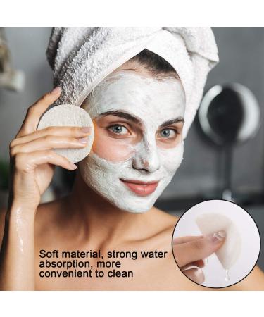JALCH 60 Count Facial Sponges Compressed Face Sponge Natural Cleaning Sponge for Facial Cleansing Exfoliating Mask Makeup Removal (2.4 Inch White) - Buy Online on GoSupps.com