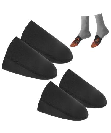 Toe warmer 2 pairs neoprene toe warmers S and M neopren toe protection toe warmers neoprenoons toe cover sole warmer thermo toe caps for winter sports cycling hike