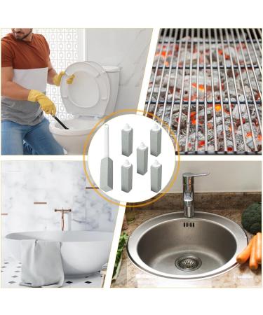 Pumice Toilet Stone | Brush Wand for Bathroom - Powerfully Away Stain and Limescale Hard Water Ring and Calcium Buildup Remover with Extra Long for Cleaning Toilet - Buy Online on GoSupps.com