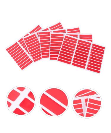 Housoutil 5 Sheets Double Side Tape Nail Display Tape Double-sided Nail Tape Two Sided Tape Heavy Duty Tape Carpet Tape Press on Nail Sticky Tabs Nail Piece Plastic Nail Glue Red - Buy Online on GoSupps.com