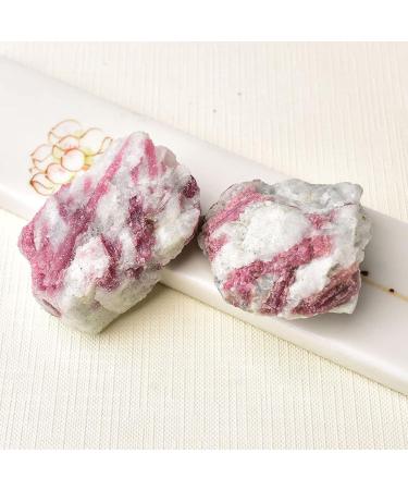 1pc Natural Pink Tourmaline Crystal Mineral Irregular Rough Stone Specimen Rock for Home Fish Tank Decoration Household (Color : Tourmaline 1pc Size : 25-45g) 25-45g Tourmaline 1pc - Buy Online on GoSupps.com