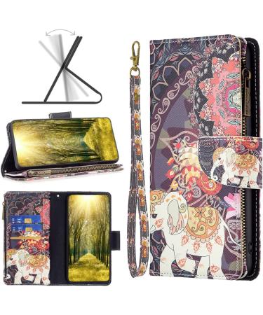 VQWQ Mobile Phone Case for Xiaomi Redmi Note 12 5G & Poco X5 - Protective Leather Cover with Lanyard & Magnetic Zipper Folding Design - Buy Online on GoSupps.com