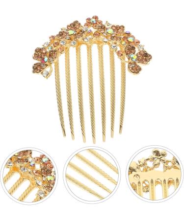 DOITOOL crystal flower Hair up mosaic spring the flowers hair combs for wedding bridal hair accessories wedding hair comb hair accessories women's wedding hair clips for brides - Buy Online on GoSupps.com