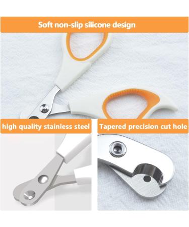 1Pcs Cat Claw Clipper Cat Nail Clippers with Safety Guard Trim Your Pets' Nails for Kittens Rabbits Hamsters Birds and Other Small Animals at Home and Pet Shop Non Slip Nail Care - Buy Online on GoSupps.com
