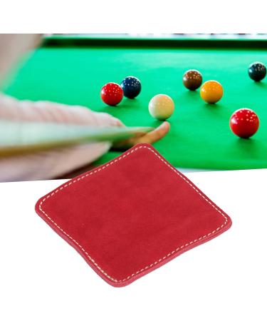 Leather Pool Cue Polisher Soft Pool Cue Cleaner and Polisher Cloth Towel Snooker Cue Care Accessories Sweat and Dirt Cleaning Red - Buy Online on GoSupps.com