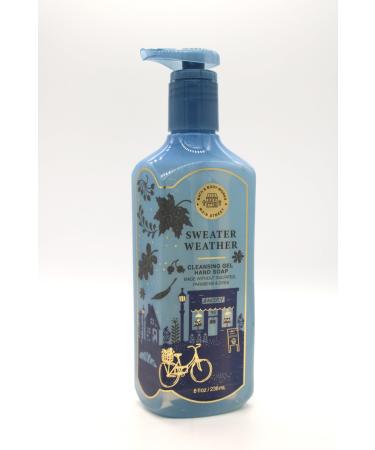 Sweater Weather Bath and Body Cleansing Gel Hand Soap 8 fl oz
