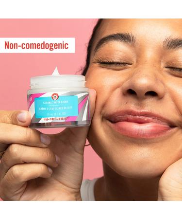 First Aid Beauty Hello FAB Coconut Water Cream 1.7 oz - Oil-Free Face Moisturizer - Buy Online on GoSupps.com