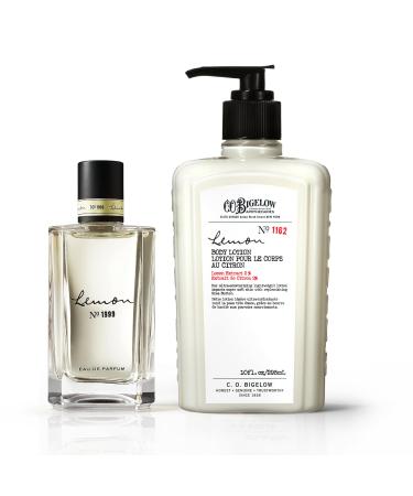 C.O. Bigelow Lemon Eau de Parfum No. 1999 3.4 fl oz. & Lemon Body Lotion No. 1162 10 fl oz.