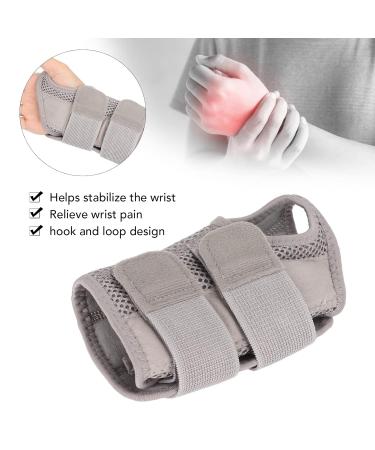 Yosoo Wrist Brace - Breathable Carpal Tunnel Support Comfortable Hook and Loop Design Right & Left Hand Options Ideal for Sprains & Night Sleep - Buy Online on GoSupps.com