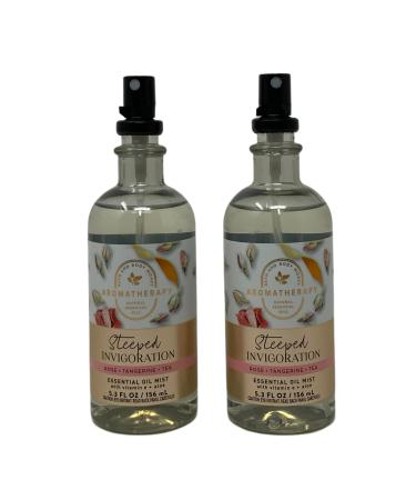 Bath & Body Works Aromatherapy Pillow Mist 5.3 Fl Oz 2-Pack (Rose Tangerine Tea)