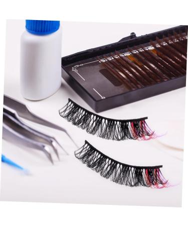 14 Pairs false lashes lash clusters cluster lashes colored lash extensions false lash extensions curl lash clusters individual lashes fake lashes eyelash Imitation extend - Buy Online on GoSupps.com