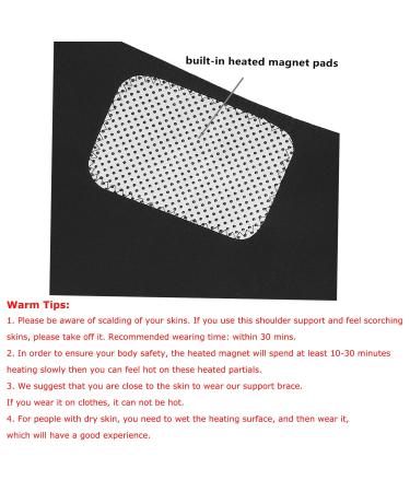 Heated Shoulder Support Brace | Thermal Protection for Injury Recovery & Pain Relief - Unisex XL - Buy Online on GoSupps.com