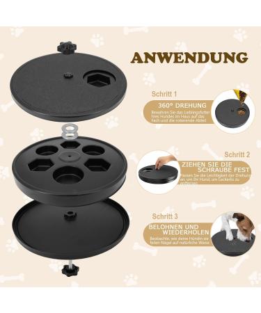 Ykall Dog Claw Grinder - Stress-Free Nail File & Treat Scratching Board | 360 Rotation Dog Scratch Pad for Healthy Nails - Buy Online on GoSupps.com