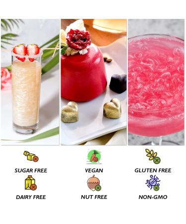 Essential Glitter Set - 8 Food-Grade Colors for Drinks & Desserts | 100% Edible Glitter Powder (24g) - Buy Online on GoSupps.com