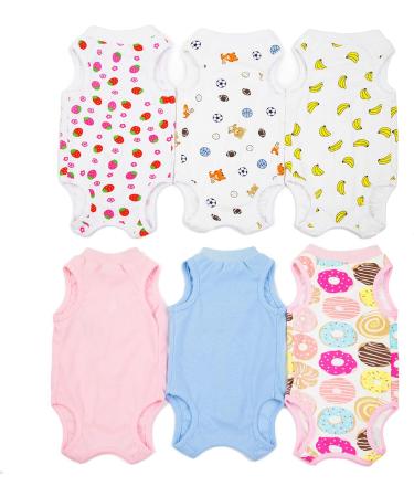 Komate Cat Surgical Recovery Suit | Post Surgery Cotton Pet Physiological Clothes | E-Collar Alternative for Cats & Dogs (S Pink) - Buy Online on GoSupps.com