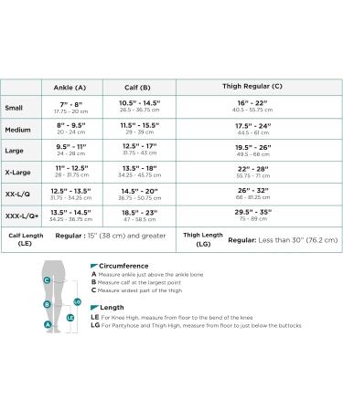 AW Style 15 Sheer Support Closed Toe Pantyhose - 15-20 mmHg - Beige Large - Buy Online on GoSupps.com