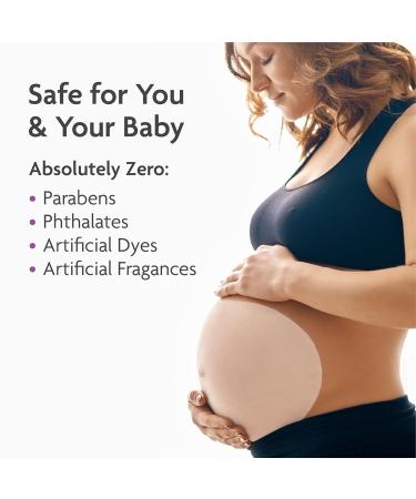 TriLASTIN Belly Masks for Pregnant Women | Hydrating Soothing & Stretch Mark Reducing - Safe & Paraben-Free - 1 Pack - Buy Online on GoSupps.com