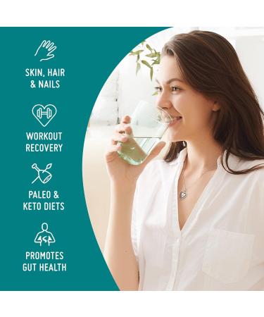 Ossa Certified Grassfed Collagen Peptides Powder 400g - Ideal for Joint Gut Hair Skin Nails | Hydrolysed Bovine Collagen Protein for Keto Paleo Diet | Sugar Dairy Free - Women Men - Buy Online on GoSupps.com