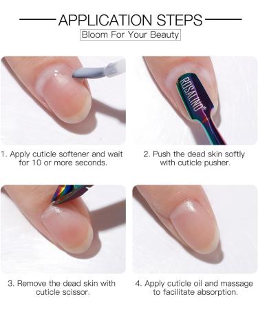Cuticle Remover Gel - Gentle Softener, Moisturizes, Dissolves Dry Cuticles in 1 Minute - Improve Nail Growth - Buy Online on GoSupps.com