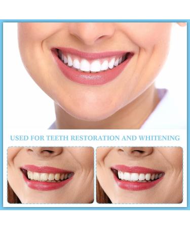 Customizable Temporary Teeth Veneers - Fake Top Teeth for Whitening | 2 Pieces Dental Veneers with Mini Tweezer - Buy Online on GoSupps.com