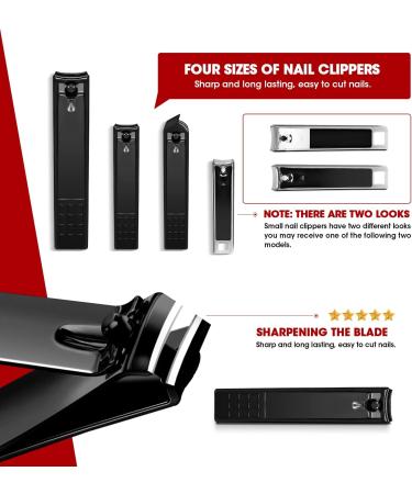 Premium Onism 20 Pcs Stainless Steel Manicure & Pedicure Kit with Luxury Travel Case - Ideal Gifts for Men, Women, Family & Friends - Buy Online on GoSupps.com