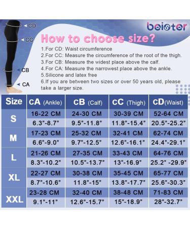 Beister Medical Compression Tights 20-30 mmHg for Men & Women - Footless Graduated Support Pantyhose - High Waist Circulation Leggings for Varicose Veins, Edema, DVT - Beige - Buy Online on GoSupps.com