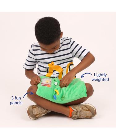 Weighted Sensory Fidget Lap Pad - Fun & Function Busy Fingers - Ideal for Kids Adults & Seniors - Activity Mat for Calm & Focus - Buy Online on GoSupps.com