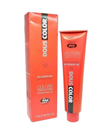 Lisap Lisap Dous Color Glamour Rossintensi Tone on Tone Hair Tint 75 ml - 04/45GL Intense Mahogany Red / Intensiv Mahagonirot