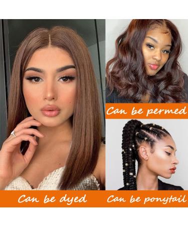 Lace Closure 4X4 Straight Brazilian Virgin Hair Swiss Lace Natural Black Closure | 8 Inch Free Part | 8A Machine Made STW Closure - Buy Online on GoSupps.com