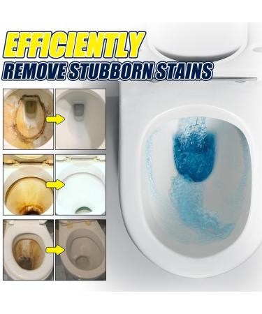 Splash Foam Toilet Cleaner Toilet Active Oxygen Agent Cleaner Toilet Automatic Cleaning Liquid Toilet Stubborn Stains Cleaning Agent For Fast Cleaning 2 PCS - Buy Online on GoSupps.com