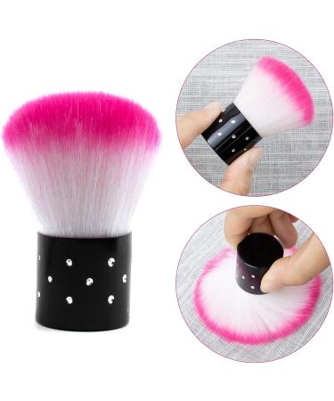 AUEAR 4 Pack Multicolor Nail Powder & Dust Brushes - Nail Art Cleaning Tools for Women and Girls - Buy Online on GoSupps.com