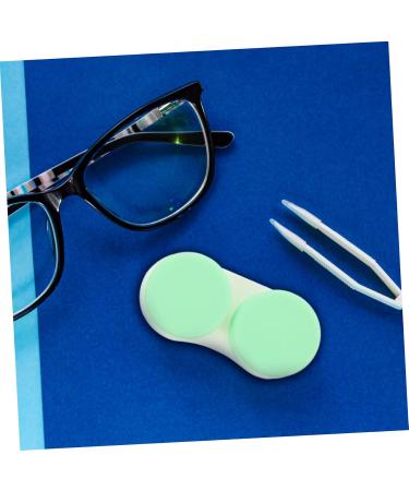 Homsfou Contact Lens Container with Mirror - Portable Lens Storage Case for Color Contacts - Travel-Friendly Accessories - Buy Online on GoSupps.com