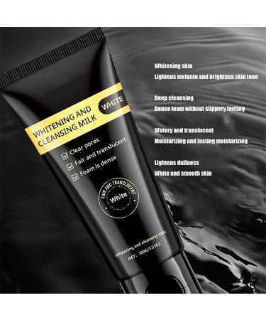 Cleansing Milk with Niacinamide - Hydrating Facial Cleanser for Women | Xuerouyar Purifying Face Wash - 1PC - International Shipping Available - Buy Online on GoSupps.com
